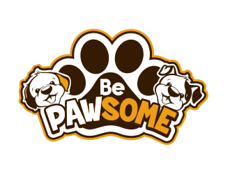 Be Pawsome logo design by veron