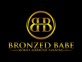 Bronzed Babe  logo design by maseru