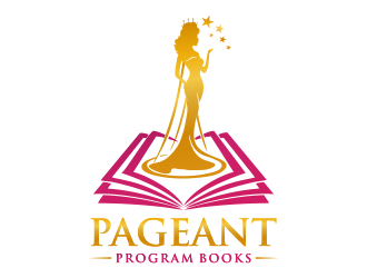 Pageant Program Books logo design by aldesign