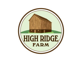 High Ridge Farm logo design by empab
