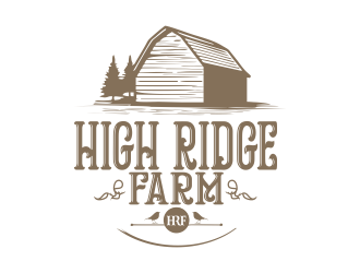 High Ridge Farm logo design by MCXL