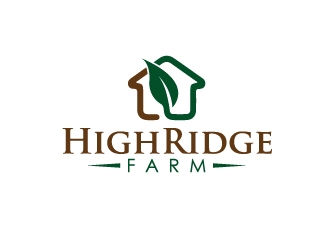 High Ridge Farm logo design by Marianne