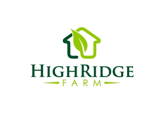 High Ridge Farm logo design by Marianne