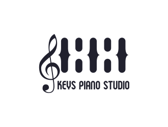 88 Keys Piano Studio logo design by goblin