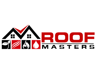 Roof Masters  logo design by THOR_