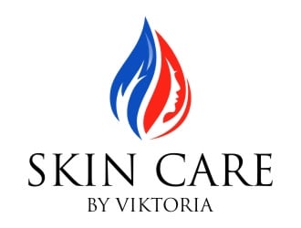 Skin Care by Viktoria logo design by jetzu