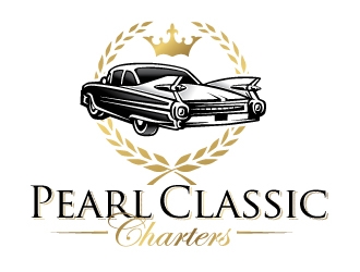 Pearl Classic Charters logo design by REDCROW