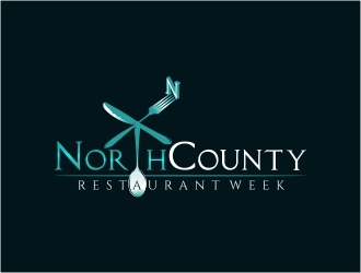 North County Restaurant Week logo design by berewira