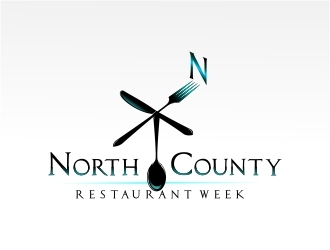 North County Restaurant Week Logo Design