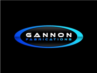 Gannon Fabrications logo design by fillintheblack