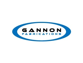 Gannon Fabrications logo design by fillintheblack