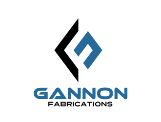 Gannon Fabrications logo design by AisRafa