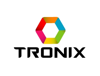 TRONIX logo design by ElonStark