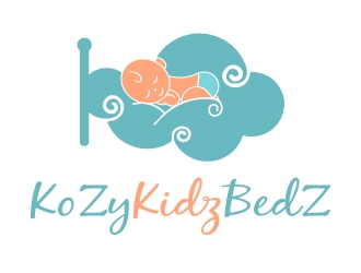 KoZyKidzBedZ logo design by savvyartstudio