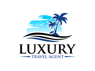 Luxury Travel Agent logo design by semar