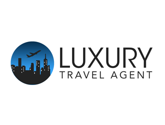 Luxury Travel Agent logo design by kunejo