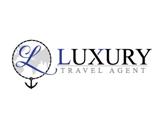 Luxury Travel Agent logo design by REDCROW