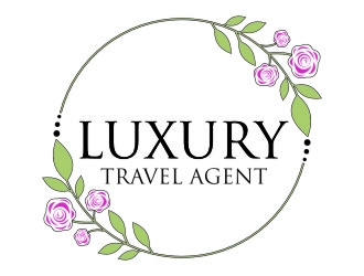 Luxury Travel Agent logo design by jetzu