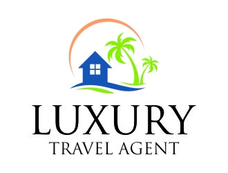 Luxury Travel Agent logo design by jetzu