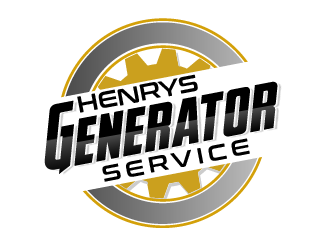 Henrys Generator Service  logo design by axel182