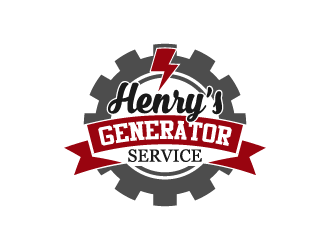 Henrys Generator Service  logo design by fastsev