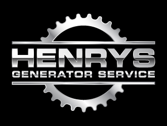 Henrys Generator Service  logo design by abss