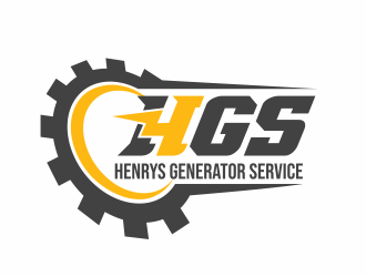 Henrys Generator Service  logo design by serprimero