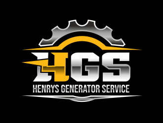 Henrys Generator Service  logo design by serprimero