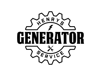 Henrys Generator Service  logo design by done