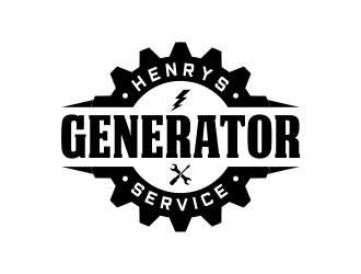 Henrys Generator Service  logo design by done