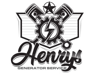 Henrys Generator Service  logo design by Suvendu