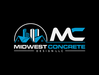 Midwest Concrete Design LLC logo design by santrie