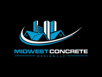 Midwest Concrete Design LLC logo design by santrie