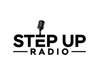 STEP UP Radio logo design by BrightARTS