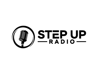 STEP UP Radio logo design by BrightARTS