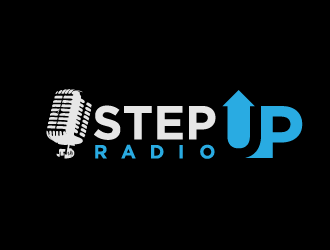 STEP UP Radio logo design by fastsev