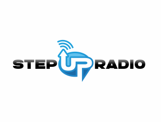 STEP UP Radio logo design by serprimero