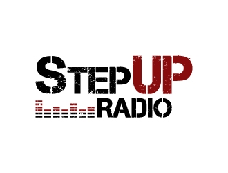 STEP UP Radio logo design by abss