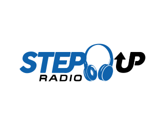 STEP UP Radio logo design by Panara