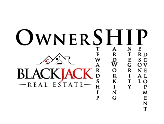 Blackjack Real Estate logo design by abss