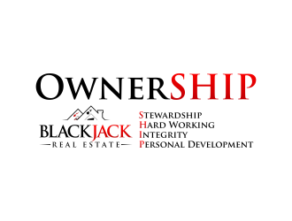 Blackjack Real Estate logo design by Panara