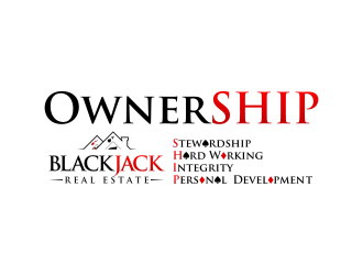 Blackjack Real Estate logo design by Panara
