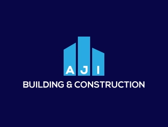 AJI Building & Construction logo design by Akhtar