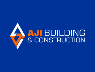 AJI Building & Construction logo design by pakNton