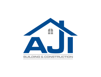 AJI Building & Construction logo design by ammad