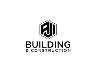 AJI Building & Construction logo design by desynergy