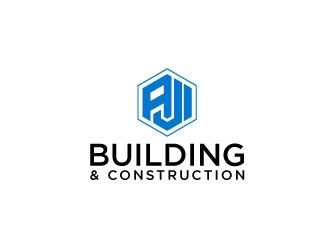 AJI Building & Construction logo design by desynergy