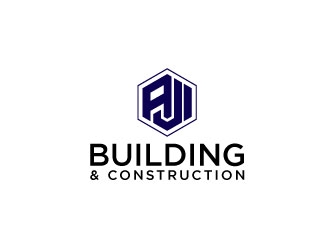 AJI Building & Construction logo design by desynergy