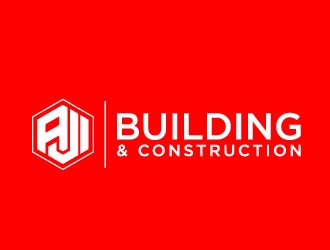 AJI Building & Construction logo design by desynergy