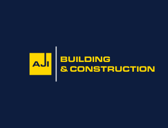 AJI Building & Construction logo design by creator_studios